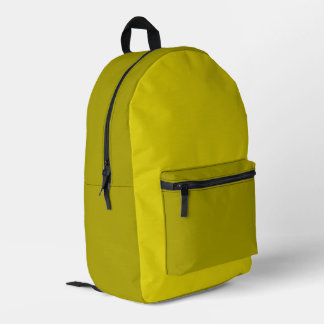 Multi-Color Yellow Backpack 