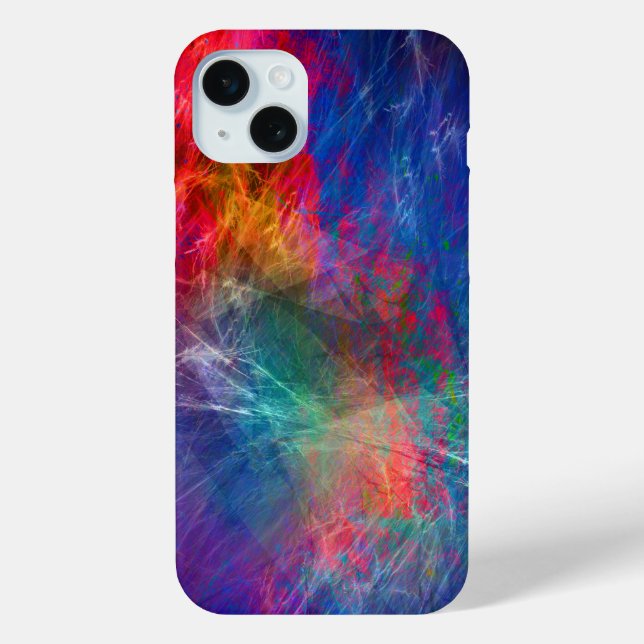 Multi Colored Abstract Case-Mate iPhone Case (Back)