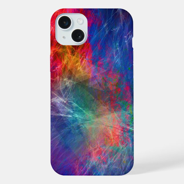 Multi Colored Abstract Iphone Case (Back)