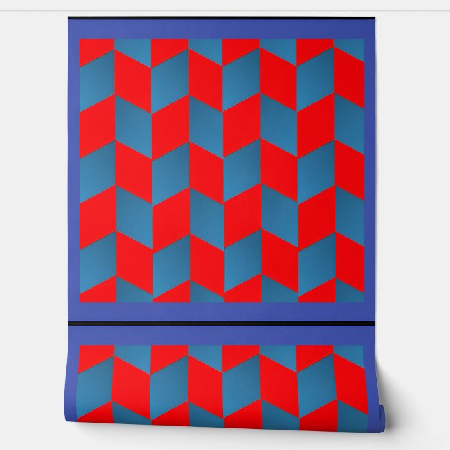  Multi-Colored Abstract Peel and Stick Wallpaper (Unrolling)