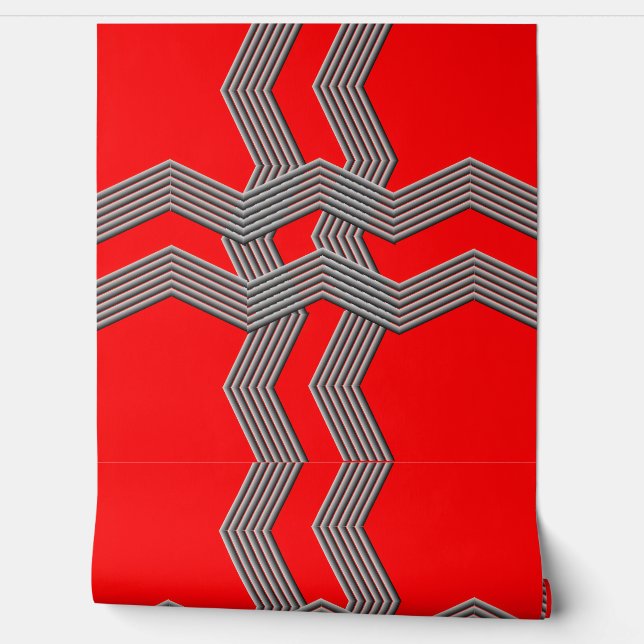  Multi-Colored Abstract Peel and Stick Wallpaper (Unrolling)