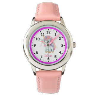 Multi-Colored Adorable Unicorn Children's Watch