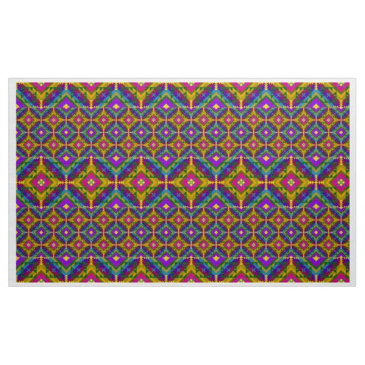 Multi colored African print Fabric