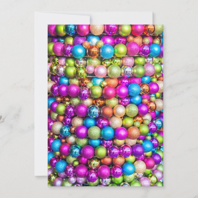 Multi-Colored Ball Ornaments (Front)