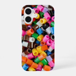 Multi Colored Beads pattern iPhone Case