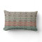 Multi-colored Caladium Throw Pillow