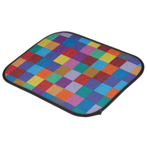 multi colored  car floor mat