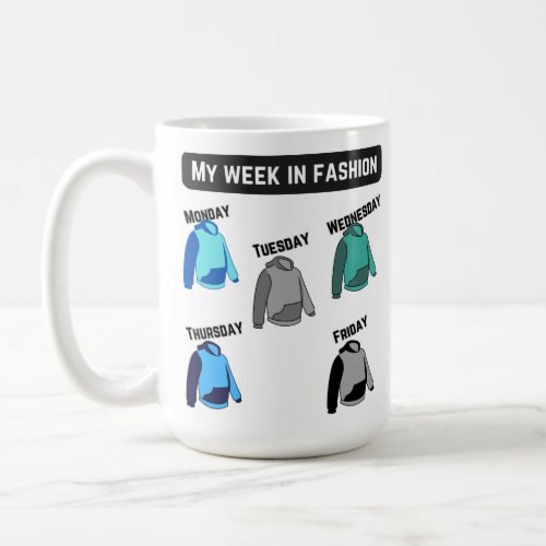 Multi_colored casual wfh week in fashion coffee mug
