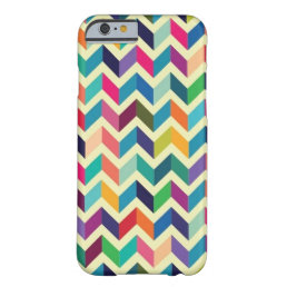 Multi colored chevron striped iphone case