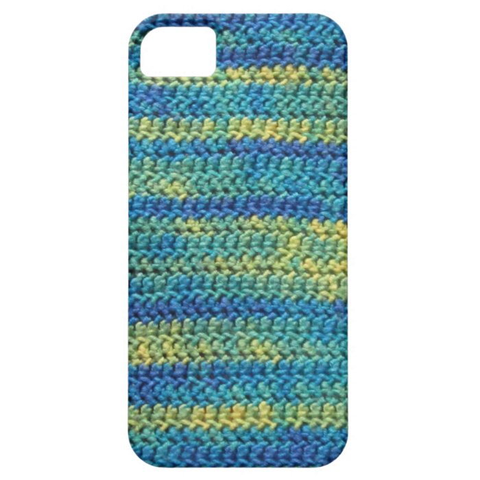 Multi Colored Crochet Blanket Pattern iPhone 5 Covers