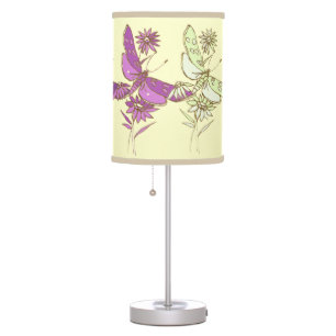 Multi-colored Dragonfly Butterfly Lamp-in-a-Box Table Lamp