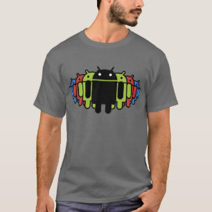 Multi colored Droid Army T-Shirt