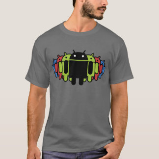Multi colored Droid Army T-Shirt
