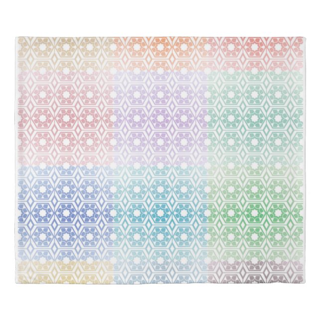 Multi-Colored Duvet Cover (Front)