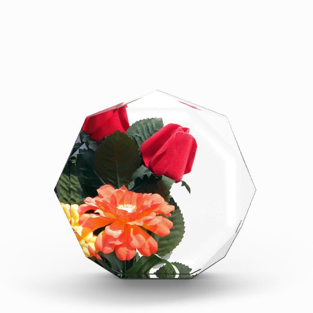 Multi-Colored Flowers Award (Front)