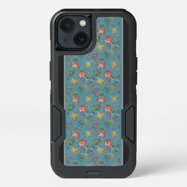 Multi-Colored Flowers Pattern Otterbox iPhone Case (Back)