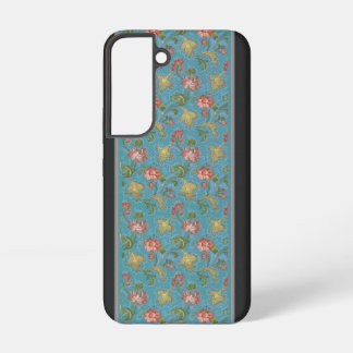Multi-Colored Flowers Pattern Samsung Galaxy S22 Case