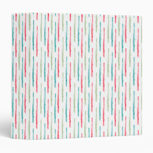 Multi Colored Flutes Binder