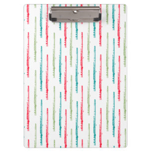 Multi Colored Flutes Clipboard