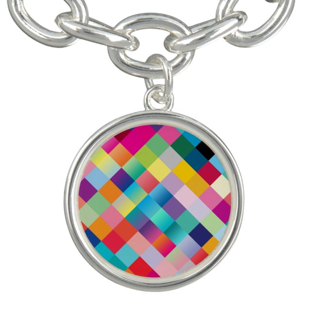 Multi Colored Geometric Bracelet (Design)