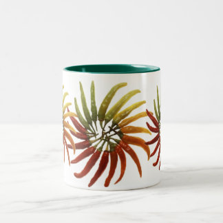 Multi-Colored Hot Peppers Mug