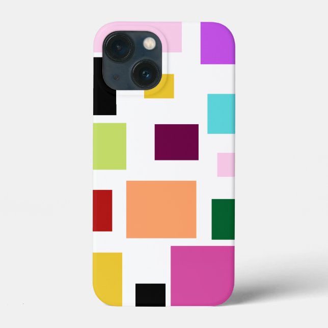 Multi-Colored Iphone Case  (Back)