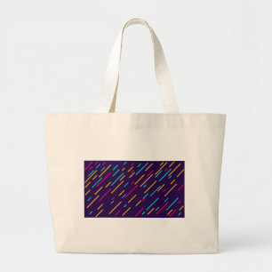 Multi colored jumbo tote. large tote bag