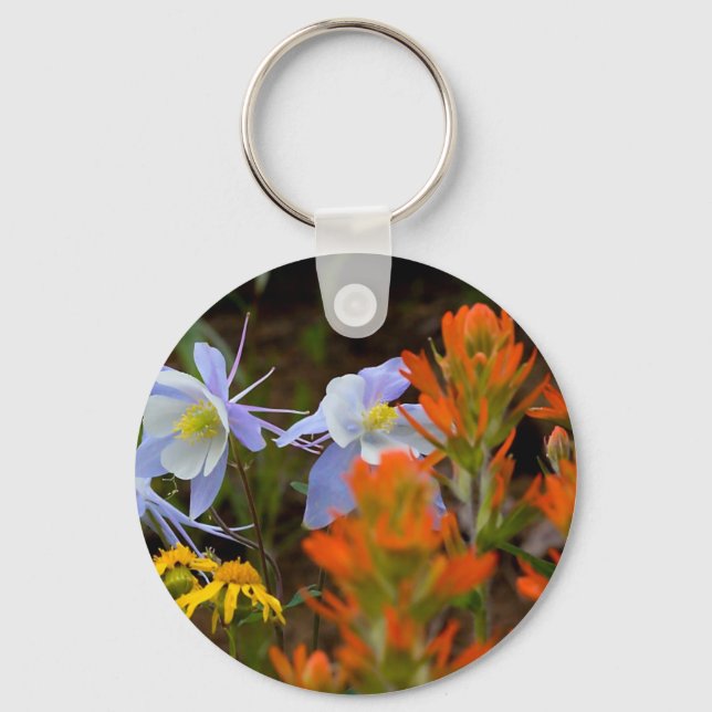 Multi-colored Keychain (Front)