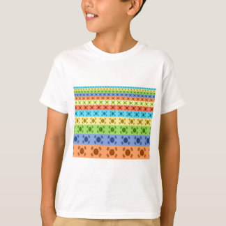 Multi-Colored Korean Flag Art Print T-Shirt