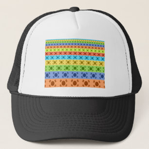 Multi-Colored Korean Flag Art Print Trucker Hat
