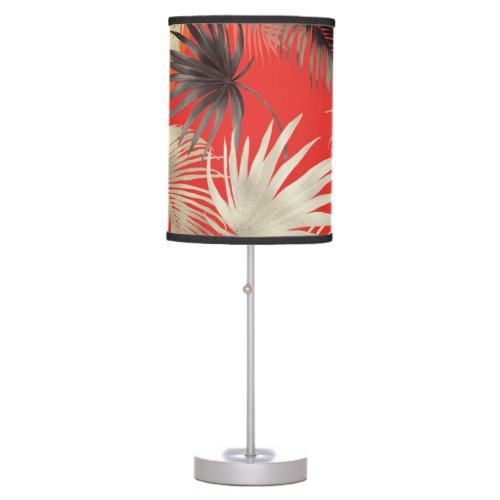 Multi_colored  Leaves  Table Lamp