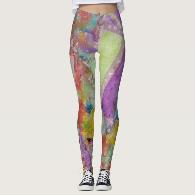 Multi-colored Leggings (Front)
