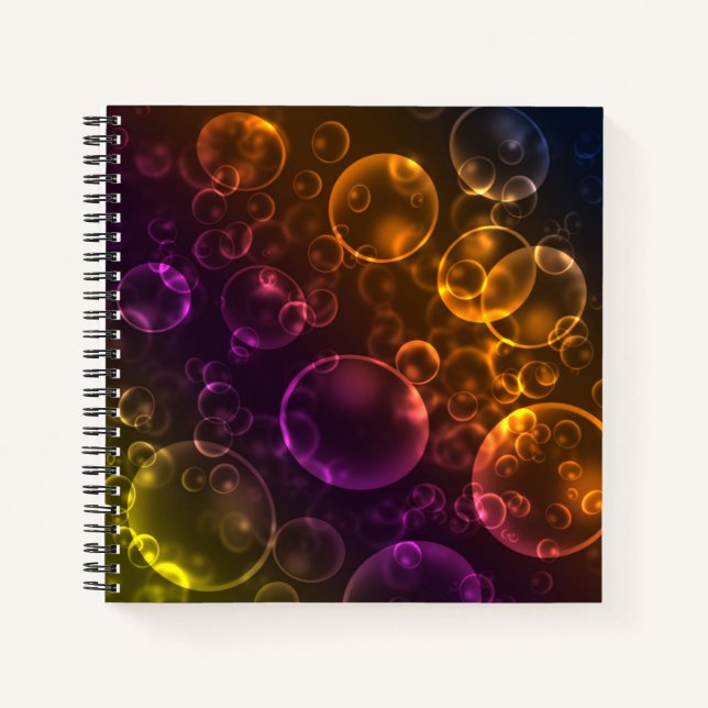 Multi-colored lenses , bokeh notebook (Front)