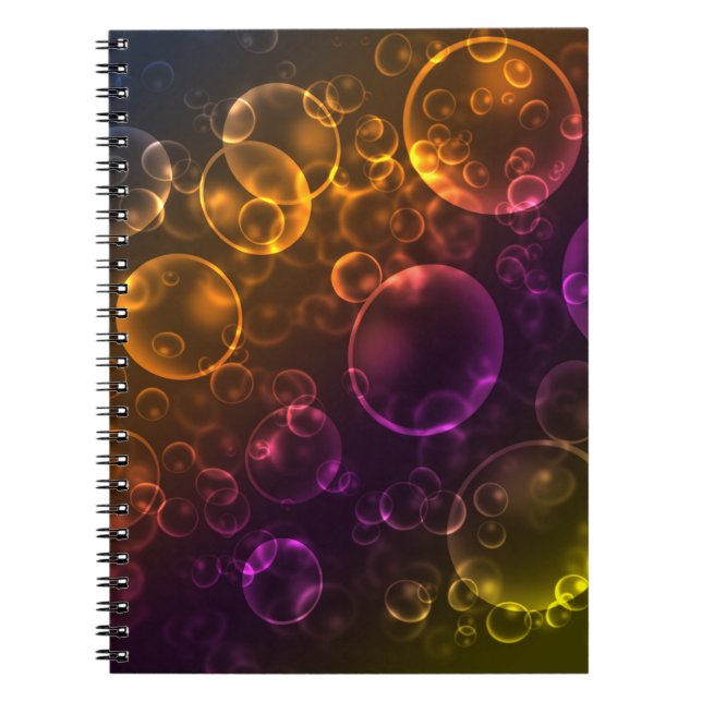 Multi-colored lenses , bokeh notebook (Front)