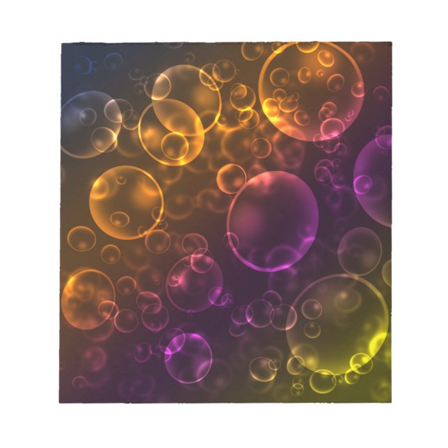 Multi-colored lenses notepad (Front)