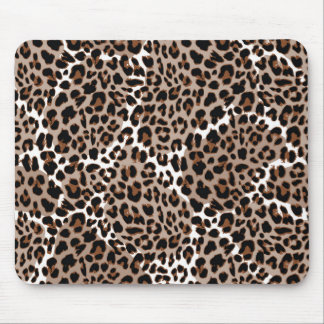 Multi-Colored Leopard Print Mousepad