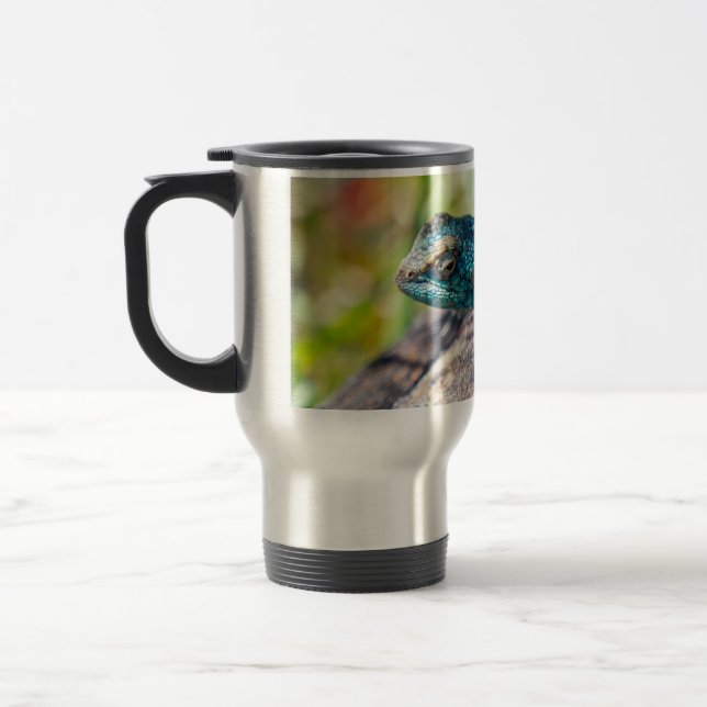 Multi-Colored Lizard Mug (Left)