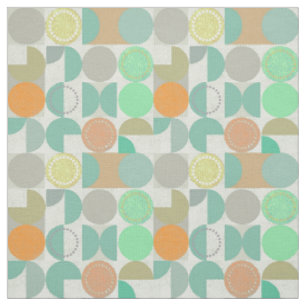 Multi-colored modern geometric pattern. fabric