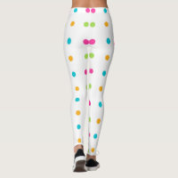 Multi-Colored Polka Dots Leggings