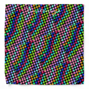 multi-colored polka dots Thunder_Cove Bandana