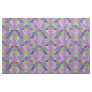 multi-colored polka dots Thunder_Cove diamonds Fabric