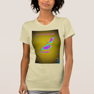 Multi-colored quail design  T-Shirt