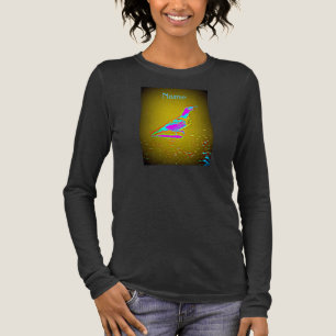 Multi-colored quail Thunder_Cove Tri-Blend Shirt