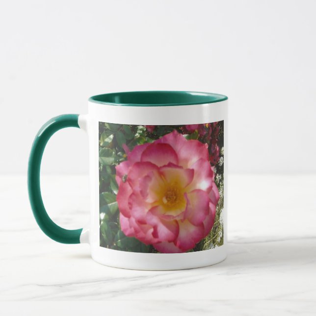 Multi-Colored Rose Mug (Left)