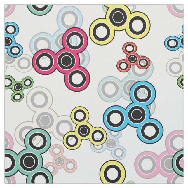Multi-colored spinners fabric (Swatch)