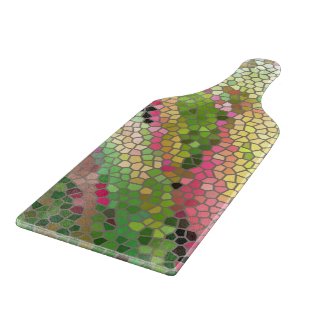 Multi-colored, Stained Glass Look 