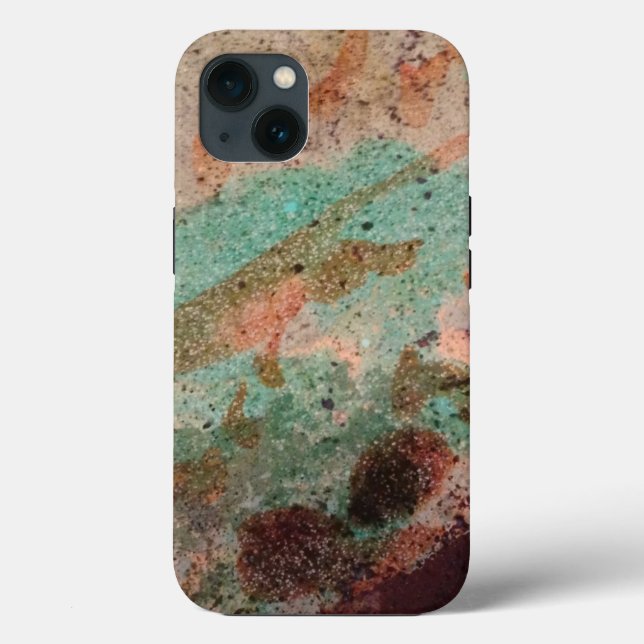 Multi Colored Stone Case-Mate iPhone Case (Back)