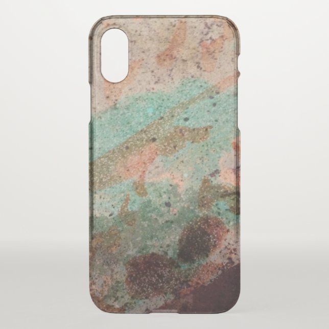 Multi Colored Stone Uncommon iPhone Case (Back)