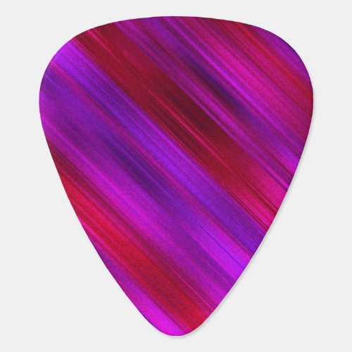 Multi Colored Stripe Guitar Pick