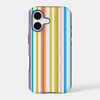Multi Colored Stripes iPhone 17 Case